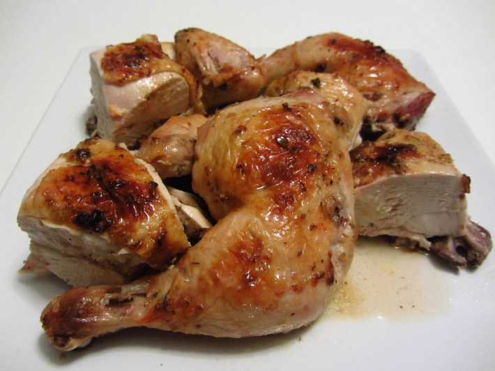 Broiler Roasted Mustard Chicken